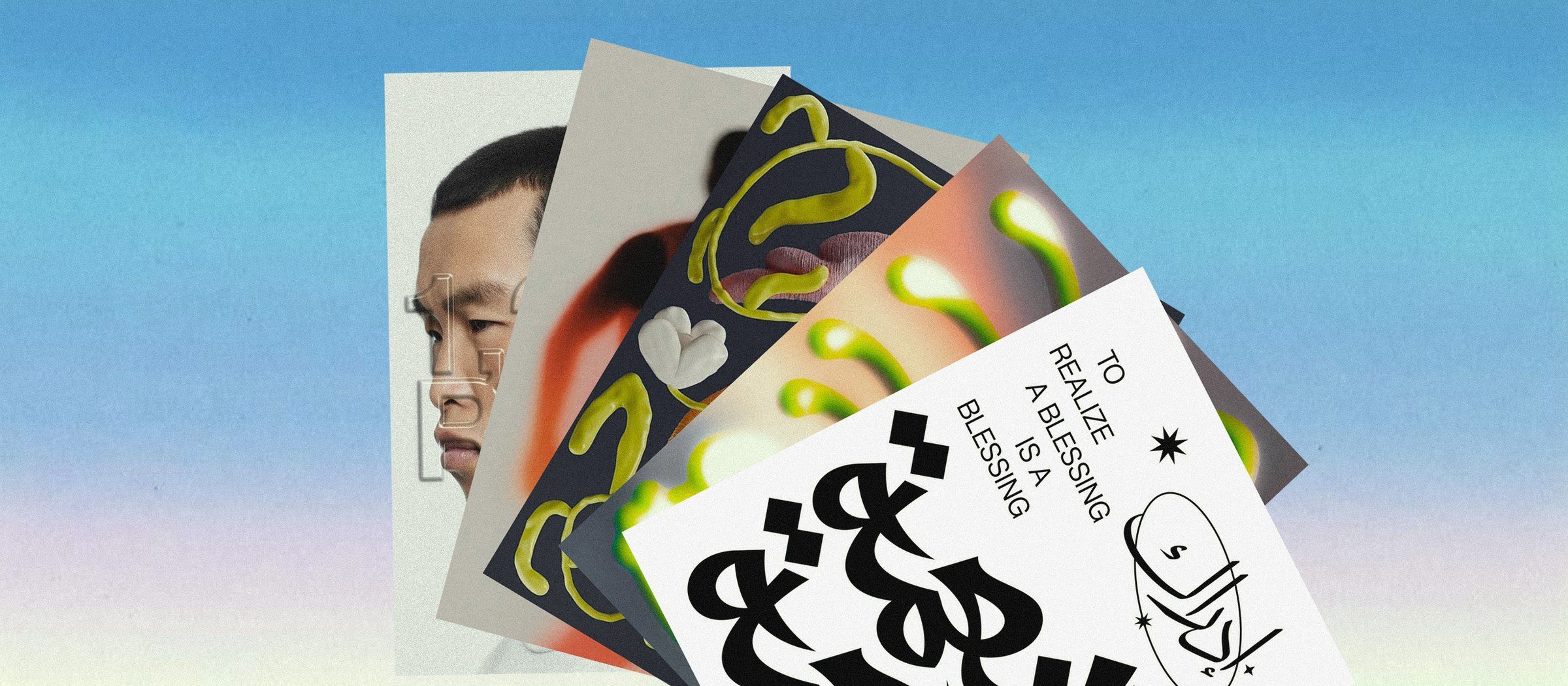 Posters fanned out with the Pivot template